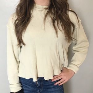 Long yellow shirt